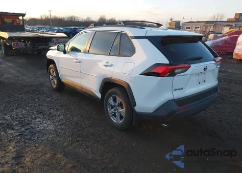 2022 Toyota Rav4 Hybrid Xle из США, поврежденный, VIN JTMRWRFV5ND157519